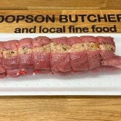 Honey and Apricot Stuffed Pork Fillet