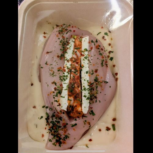 Garlic Chicken With Halloumi & Chorizo
