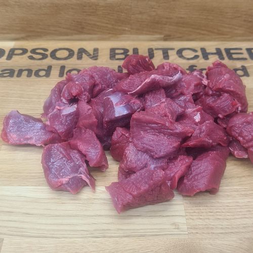 Diced venison